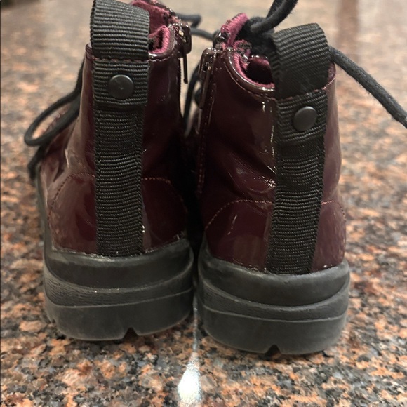 Zara Kids Burgundy Boots - Picture 5 of 6